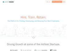 Tablet Screenshot of launchsource.com